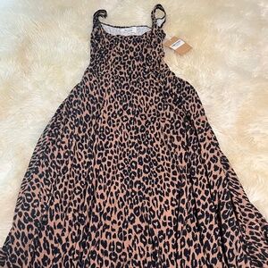 NWT Reformation sundress Leopard print XS